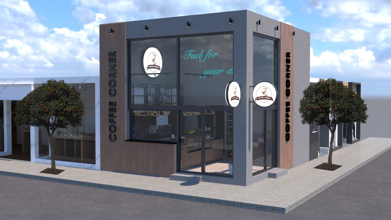 Cafe Take Away Coffee Corner